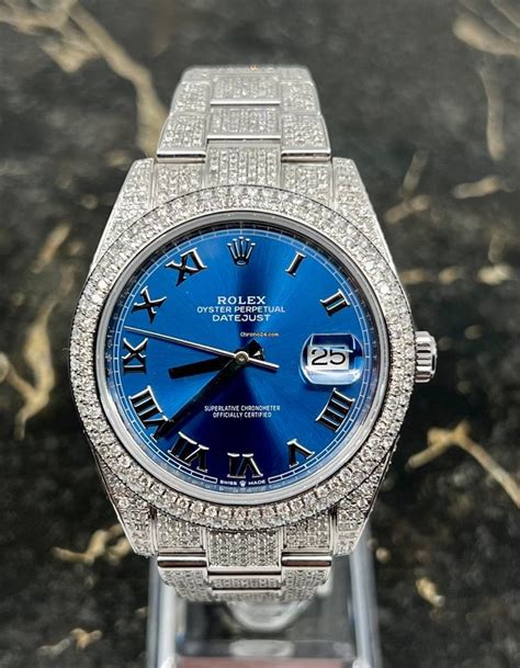 rolex ice out|iced out Rolex for cheap.